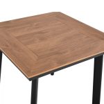 ΤΡΑΠΕΖΙ ΑΛΟΥΜΙΝΙΟΥ TABER ΑΝΘΡΑΚΙ ΜΕ ΕΠΙΦΑΝΕΙΑ POLYWOOD HM5563.02 80x80x73Υεκ. - Image 4