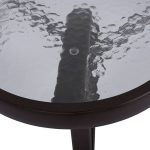 ΤΡΑΠΕΖΙ BRUNO 150X90Χ72Υεκ. ΚΑΦΕ ΜΕΤΑΛΛΙΚΟ ΜΕ ΓΥΑΛΙΝΗ ΕΠΙΦΑΝΕΙΑ HM5145.02 - Image 4