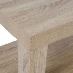 ΤΡΑΠΕΖΙ ΣΑΛΟΝΙΟΥ ΜΕΛΑΜΙΝΗΣ ALAYNA HM2207.02 SONAMA 90X45X45 εκ. - Image 4