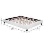 ΥΠΟΣΤΡΩΜΑ TONYA HM397.01 ΜΕ PU ΛΕΥΚΟ 150x200 εκ. - Image 3