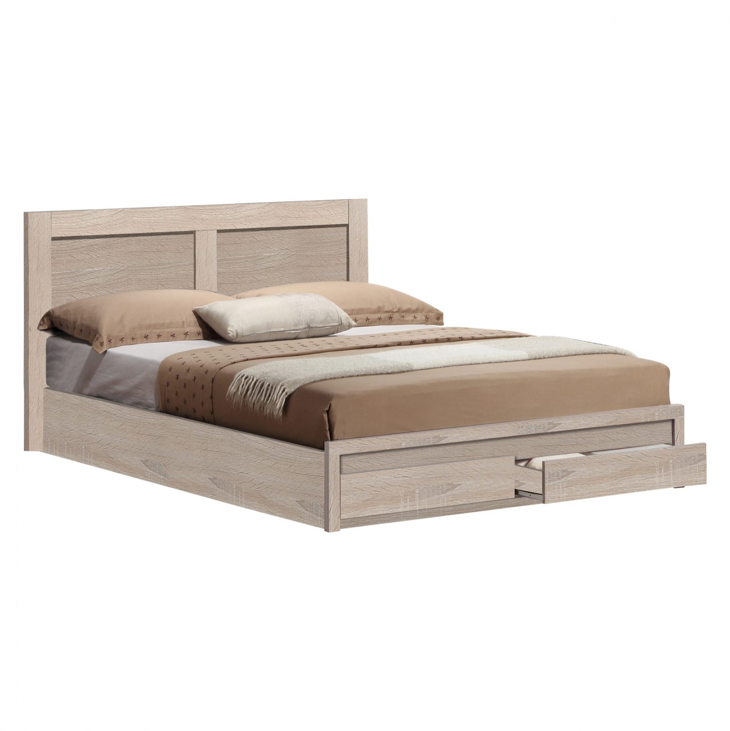 krebati-fb959902-me-2syrtaria-sonama-gia ΚΡΕΒΑΤΙ CAPRI HM599.02 ΜΕ 2ΣΥΡΤΑΡΙΑ SONAMA ΓΙΑ ΣΤΡΩΜΑ 140x200 εκ. - Image 1