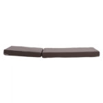 ΜΑΞΙΛΑΡΙ ΞΑΠΛΩΣΤΡΑΣ POLYESTER SIFNOS ΓΚΡΙ HM11235.10P 190x70x11 εκ. - Image 4