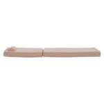 ΜΑΞΙΛΑΡΙ ΞΑΠΛΩΣΤΡΑΣ POLYESTER CHIOS ΜΠΕΖ HM11236.01P 196(117+1+78)x58x9εκ. - Image 4