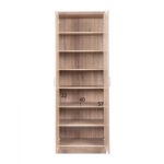 ΠΑΠΟΥΤΣΟΘΗΚΗ ΞΥΛΙΝΗ DAYANNA ΜΕ 6 ΡΑΦΙΑ 60X43X180.5εκ. SONAMA HM2379.02 - Image 3