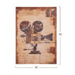 ΠΙΝΑΚΑΣ ΚΑΜΒΑΣ OLD CAMERA HM7153.06 50X70X2.5 εκ. - Image 2