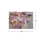 ΠΙΝΑΚΑΣ ΚΑΜΒΑΣ PASTEL FLOWERS HM7197.03 100X3X70 εκ. - Image 2