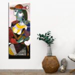 ΠΙΝΑΚΑΣ ΚΑΜΒΑΣ ΤΥΠΟΥ PORTRAIT OF MARIE-THERESE WALTER HM7198.04 80x3x30 εκ. - Image 3