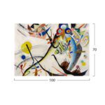 ΠΙΝΑΚΑΣ ΤΥΠΟΥ BLUE SEGMENT HM7194.02 100X3X70 εκ. - Image 2
