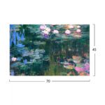 ΠΙΝΑΚΑΣ ΤΥΠΟΥ WATERLILIES HM7193.02 70X45X3 εκ. - Image 2