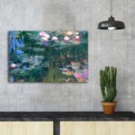 ΠΙΝΑΚΑΣ ΤΥΠΟΥ WATERLILIES HM7193.02 70X45X3 εκ. - Image 3