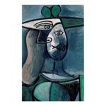 ΠΙΝΑΚΑΣ ΤΥΠΟΥ WOMAN WITH GREEN HAT HM7193.01 45X70X3 εκ.