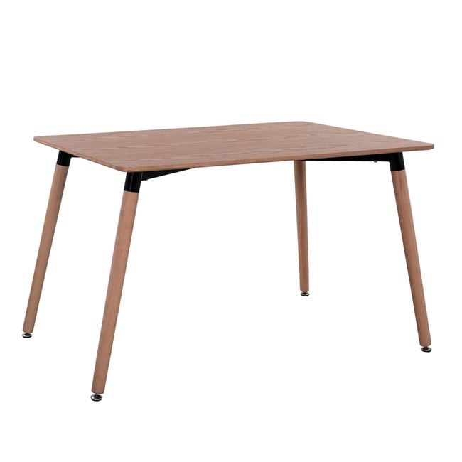 trapezi-minimal-160ch90x74-fysiko-me-xyl ΤΡΑΠΕΖΙ HM8697.04 MINIMAL, 160Χ90X74,5, ΦΥΣΙΚΟ ΜΕ ΞΥΛΙΝΑ ΠΟΔΙΑ ΟΞΙΑ - Image 1