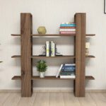 ΒΙΒΛΙΟΘΗΚΗ CORNELIA ΜΕΛΑΜΙΝΗΣ HM9026.01 ΚΑΡΥΔΙ 120x23,2x120Y εκ. - Image 4