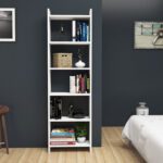 ΒΙΒΛΙΟΘΗΚΗ ΜΕΛΑΜΙΝΗΣ ΛΕΥΚΗ HM9226.11 48,5x22x160Υ εκ. - Image 3