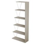 ΒΙΒΛΙΟΘΗΚΗ ΜΕΛΑΜΙΝΗΣ MINI TARS SONOMA ΛΕΥΚΟ HM2241.11 65x22-24x146Υεκ. - Image 4