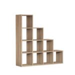 ΒΙΒΛΙΟΘΗΚΗ ΜΕΛΑΜΙΝΗΣ SCALE SONΟMA 120x30x123,6Υεκ.HM9238.12 - Image 4