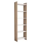 ΒΙΒΛΙΟΘΗΚΗ ΜΕΛΑΜΙΝΗΣ SONΟMA-ΛΕΥΚΟ HM9226.12 48,5x22x160Υ εκ. - Image 4