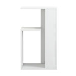 ΒΟΗΘΗΤΙΚΟ ΤΡΑΠΕΖΙ DAWN ΜΕΛΑΜΙΝΗΣ ΛΕΥΚΟ 35X29,5X60Yεκ.HM8880.11 - Image 3