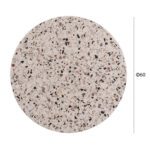 ΕΠΙΦΑΝΕΙΑ ΤΡΑΠΕΖΙΟΥ ΣΤΡΟΓΓΥΛΗ 5766 WERZALIT Φ60 TERRAZZO HM5227.16 - Image 2