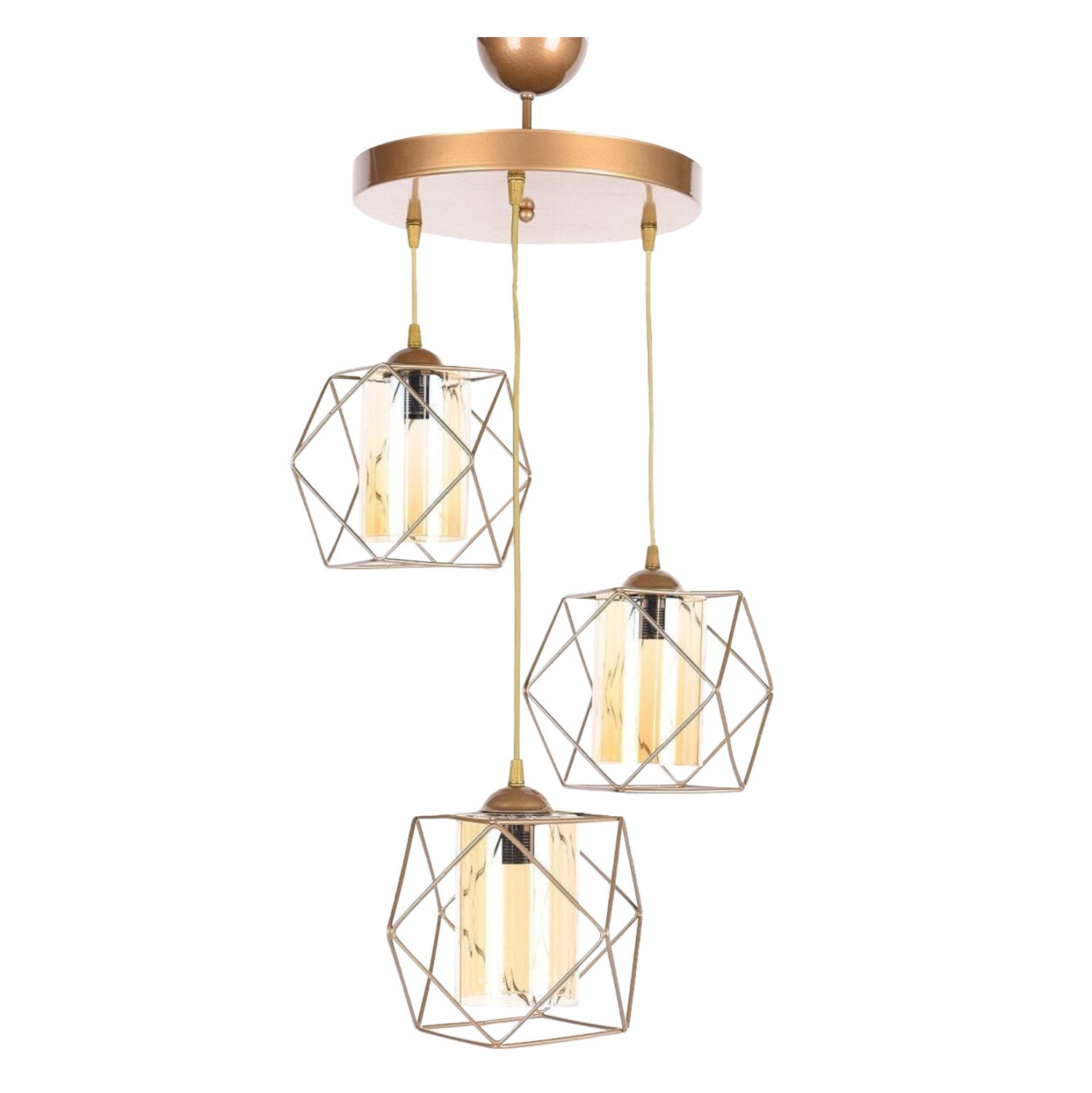 fotistiko-orofis-3foto-chryso-fb9751501-1 ΦΩΤΙΣΤΙΚΟ ΟΡΟΦΗΣ 3ΦΩΤΟ ΧΡΥΣΟ HM7515.01 40x85 εκ. - Image 1