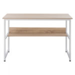 ΓΡΑΦΕΙΟ HM2131.01 SONAMA ΜΕ ΛΕΥΚΟ ΜΑΤ ΣΚΕΛΕΤΟ 120X50X75εκ. - Image 3