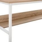 ΓΡΑΦΕΙΟ HM2131.01 SONAMA ΜΕ ΛΕΥΚΟ ΜΑΤ ΣΚΕΛΕΤΟ 120X50X75εκ. - Image 4