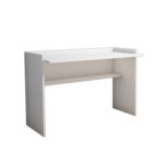 ΓΡΑΦΕΙΟ ΜΕΛΑΜΙΝΗΣ ΛΕΥΚΟ 118x58x80Υεκ.HM9227.11 - Image 4