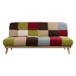 ΚΑΝΑΠΕΣ ΚΡΕΒΑΤΙ 3Θ HM3003 LEONARDO MIXED COLOR 180x80x75Υεκ. - Image 3