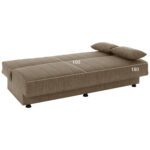 ΚΑΝΑΠΕΣ ΚΡΕΒΑΤΙ ANDRI ΤΡΙΘΕΣΙΟΣ ΚΑΦΕ HM3239.02 180x72x77 εκ. - Image 3