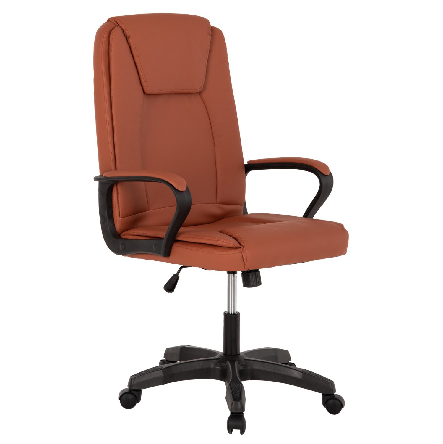 karekla-grafeioy-fb9118802-tampa-pu-63x7 ΚΑΡΕΚΛΑ ΓΡΑΦΕΙΟΥ HM1188.02 ΤΑΜΠΑ PU 63x70x114Y εκ. - Image 1