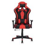 ΚΑΡΕΚΛΑ ΓΡΑΦΕΙΟΥ GAMING DOCKS HM1162.01 ΜΑΥΡΟ ΚΟΚΚΙΝΟ PU 67x70x130 εκ. - Image 3