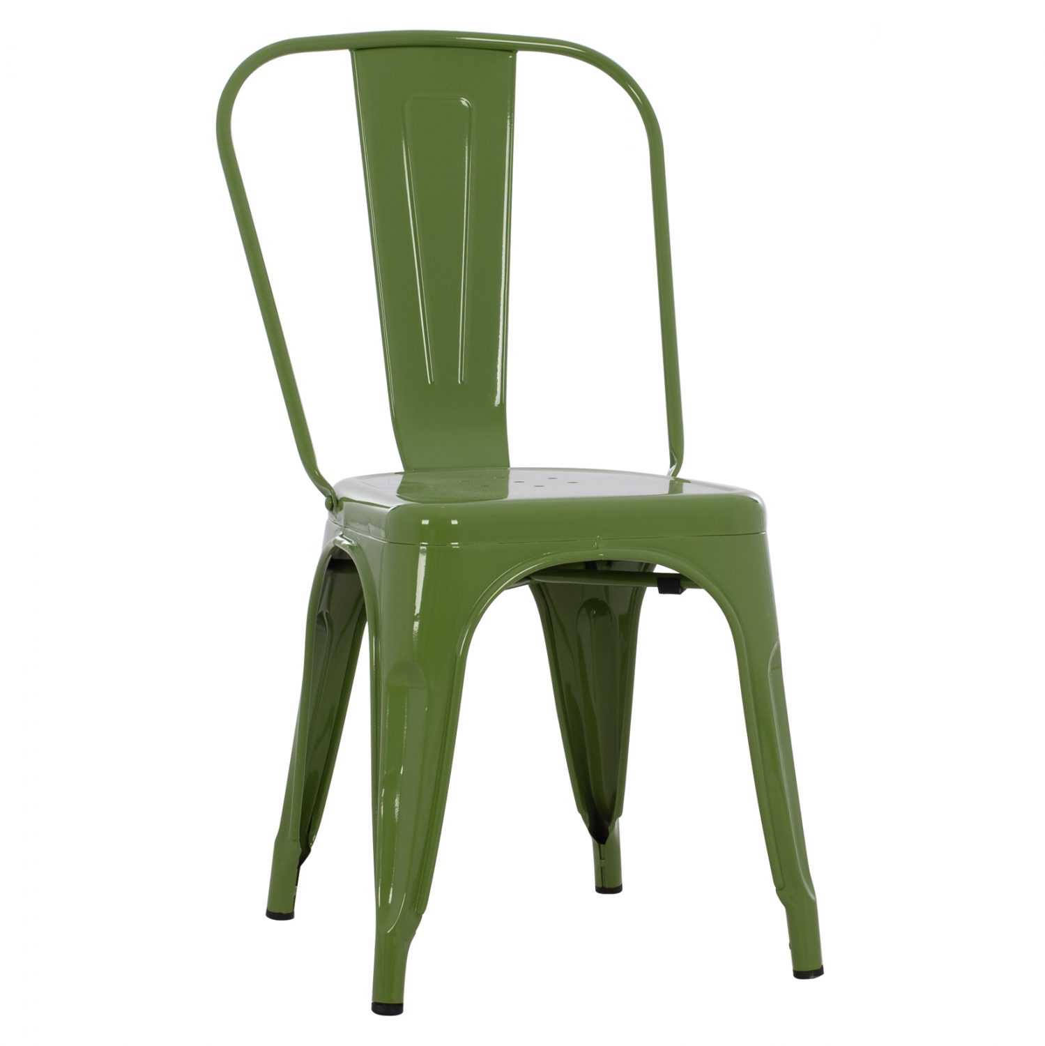 karekla-metalliki-melita-se-lachani-43x5 ΚΑΡΕΚΛΑ ΜΕΤΑΛΛΙΚΗ MELITA ΣΕ LIGHT OLIVE GREEN 43x50x82Y εκ. HM8641.13 - Image 1