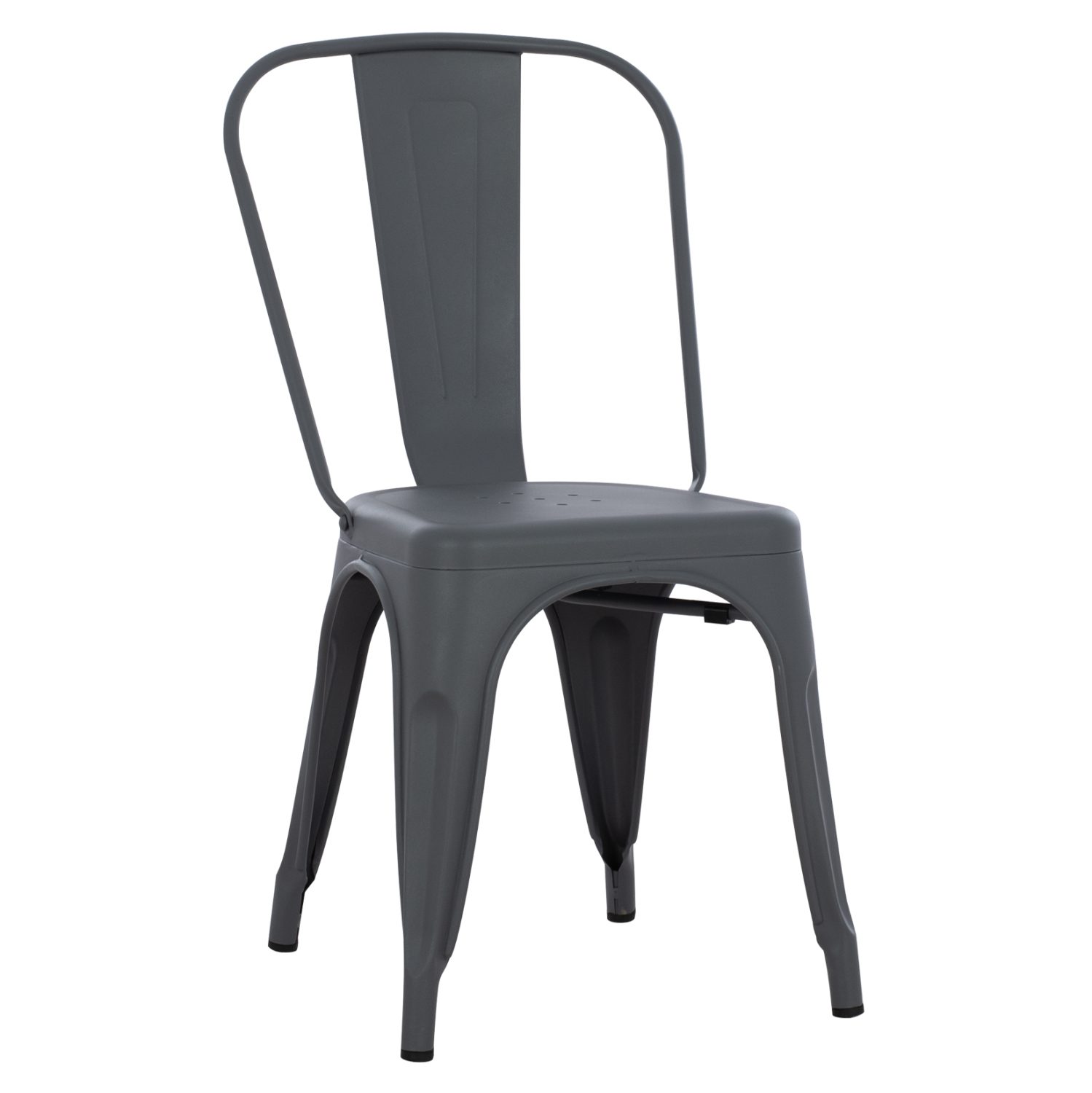 karekla-metalliki-se-gkri-43x50x82-ek-fb ΚΑΡΕΚΛΑ ΜΕΤΑΛΛΙΚΗ MELITA ΣΕ ΓΚΡΙ 43x50x82 εκ.. HM8641.10 - Image 1