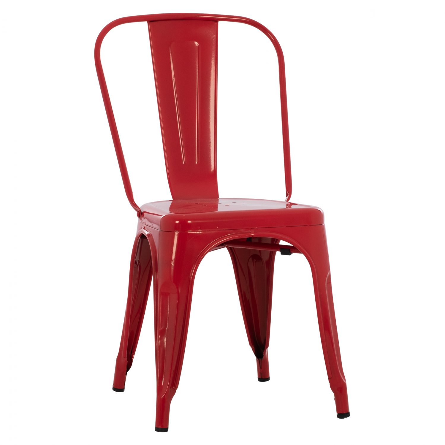 karekla-metalliki-se-kokkino-43x50x82-ek ΚΑΡΕΚΛΑ ΜΕΤΑΛΛΙΚΗ MELITA ΣΕ KOKKINO 43x50x82 εκ. HM8641.04 - Image 1