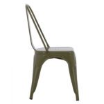 ΚΑΡΕΚΛΑ ΜΕΤΑΛΛΙΚΗ MELITA ΣΕ DARK OLIVE GREEN 43x50x82 εκ. HM8641.03 - Image 4