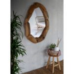 ΚΑΘΡΕΠΤΗΣ HM9359 ΑΠΟ ΜΑΣΙΦ ΞΥΛΟ ΤEAK ΦΥΣΙΚΟ 100x70YΕΚ. - Image 3