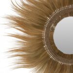 ΚΑΘΡΕΠΤΗΣ ΤΟΙΧΟΥ ΣΤΡΟΓΓΥΛΟΣ ΙΝΕΣ RAYUNG GRASS ΣΕ ΧΡΩΜΑ ΠΡΑΣΙΝΟ 130x4x130Yεκ.HM7802 - Image 4