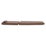 ΜΑΞΙΛΑΡΙ ΞΑΠΛΩΣΤΡΑΣ TEXTILENE 600gr/m2 2X1 SIFNOS ΜΟΚΑ HM11237.04T 194x70x11εκ. - Image 4