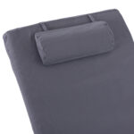 ΜΑΞΙΛΑΡΙ ΞΑΠΛΩΣΤΡΑΣ TEXTILENE 600gr/m2 ΓΚΡΙ SIFNOS HM11234.30T 196(117+1+78)x58x6Υ εκ. - Image 3