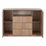 ΜΠΟΥΦΕΣ ΜΕ 2 ΝΤΟΥΛΑΠΙΑ Κ 3 ΣΥΡΤΑΡΙΑ ADLER SONAMA OAK HM2430 120X45X85Yεκ. - Image 3