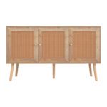 ΜΠΟΥΦΕΣ ΜΕΛΑΜΙΝΗΣ COLM- ΣΥΝΘ. RATTAN ΣΤΙΣ ΠΟΡΤΕΣ HM9220.11 120Χ39Χ70Υεκ. - Image 3