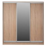 ΝΤΟΥΛΑΠΑ 3ΦΥΛΛΗ ΣΥΡΟΜΕΝΗ ΜΕ ΚΑΘΡΕΠΤΗ SONAMA OAK HM2435 200X60X210Υεκ - Image 3