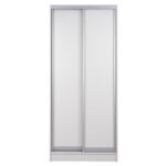 ΝΤΟΥΛΑΠΑ ΣΥΡΟΜΕΝΗ ADLER ΜΕΛΑΜΙΝΗΣ 90x45x210Yεκ. ΛΕΥΚΗ 2ΦΥΛΛΗ HM2436.03 - Image 4
