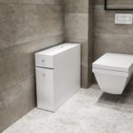 ΝΤΟΥΛΑΠΙ ΜΠΑΝΙΟΥ ΜΕΛΑΜΙΝΗ ΛΕΥΚΗ 19x60x55Υεκ.HM9424.02 - Image 3