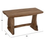 ΠΑΓΚΑΚΙ HM9347 ΑΠΟ ΜΑΣΙΦ ΞΥΛΟ TIK ΦΥΣΙΚΟ 80X40X44 εκ. - Image 2