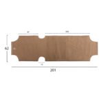ΠΑΝΙ TEXTILENE 600gr/m2 2X1 ΑΝΤΑΛΛΑΚΤΙΚΟ ΞΑΠΛΩΣΤΡΑΣ HM5072.80 ΜΟΚΑ - Image 2