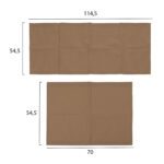 ΠΑΝΙ TEXTILENE ΑΝΤΑΛΛΑΚΤΙΚΟ ΞΑΠΛΩΣΤΡΑΣ ΑΙΓΑΙΟ MOKA HM5887.04 - Image 2