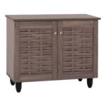 ΠΑΠΟΥΤΣΟΘΗΚΗ-ΝΤΟΥΛΑΠΙ CASSIOPE HM2208.13 ΜΕΛΑΜΙΝΗ LIGHT GREY PINE 77Χ34Χ63.5Υεκ.