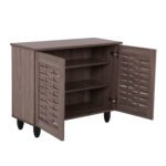 ΠΑΠΟΥΤΣΟΘΗΚΗ-ΝΤΟΥΛΑΠΙ CASSIOPE HM2208.13 ΜΕΛΑΜΙΝΗ LIGHT GREY PINE 77Χ34Χ63.5Υεκ. - Image 4