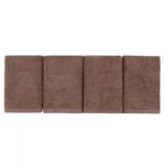 ΠΕΤΣΕΤΕΣ ΛΑΒΕΤΑ 4ΤΜΧ BEVERLY HILLS POLO CLUB HM12124.04 ΚΑΦΕ ΛΕΥΚΟ 30x30 εκ. 355BHP0233 - Image 4